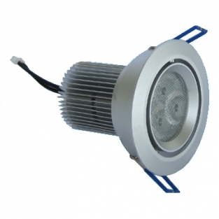 Led inbouwspot 3x3W, dimbaar Led inbouwspot 3x3W, dimbaar