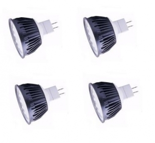 Led set 4 x MR16 4W vervangt 35W