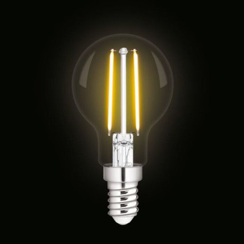 LED E14-G45 Filamentlamp 4,5 Watt - 2700K