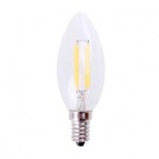 LED E14 Kaarslamp Filament 4W 2500K 440 Lm