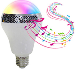 LED E27 - Bulb 10W RGB/WW Bluetooth Speaker