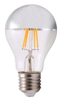 LED E27 FIlament Spiegellamp 6 Watt 2700K Dimbaar