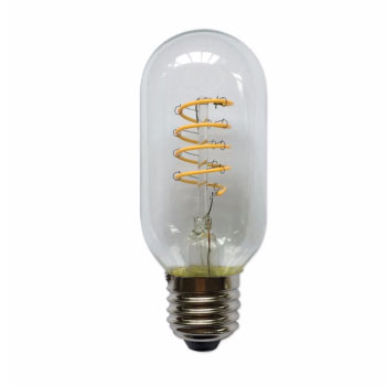 LED E27-T45 Filament 4 Watt 2700K Curved Dimbaar