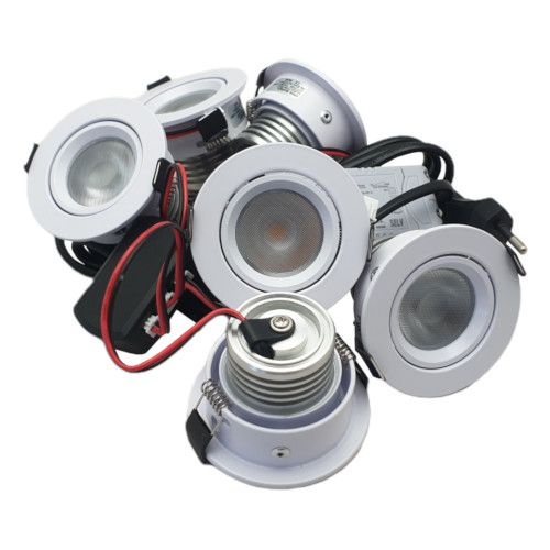 Set 6 x 4 Watt dimbare led inbouwspots Wit