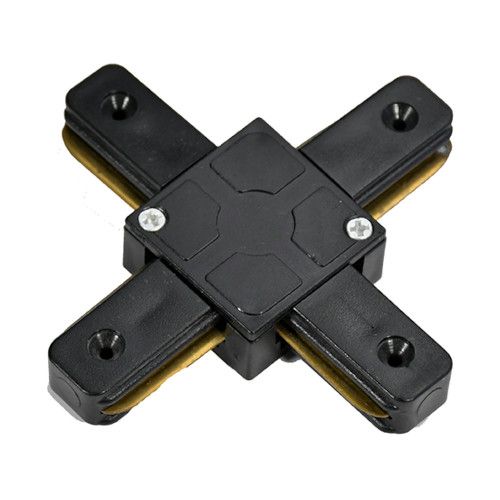 X-connector voor zwarte spanningsrail - 1-fase