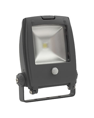 Led buitenlamp 10W met bewegingsmelder 500Lm 4000K - LED lampen kopen GU10, E27, G4, Inbouw spots Dimbaar!