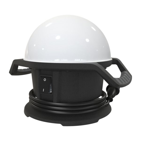 LED Werklamp Bol 50 Watt - 360° - 5000Lm - 5m kabel - extra stopcontact