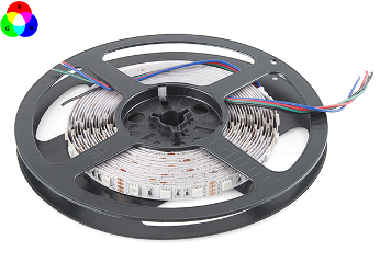 LED Strip 12 Volt RGB 5 meter Dimbaar IP65