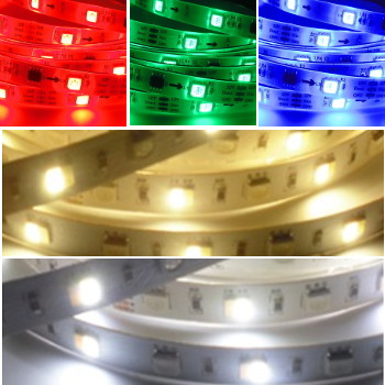 LED Strip 12 Volt RGB+WW+KW 5 meter Dimbaar IP65