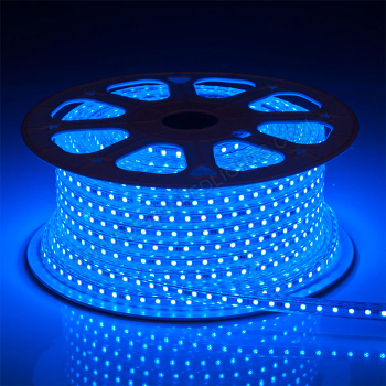 LED Strip 230 Volt Blauw IP66 60xSMD5050-m