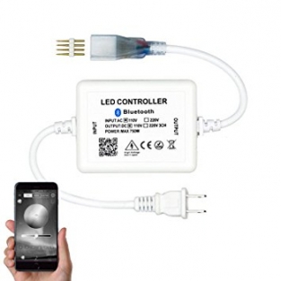 LED Dimmer voor Led Strip 230 volt - Enkele kleur - App/Bluetooth