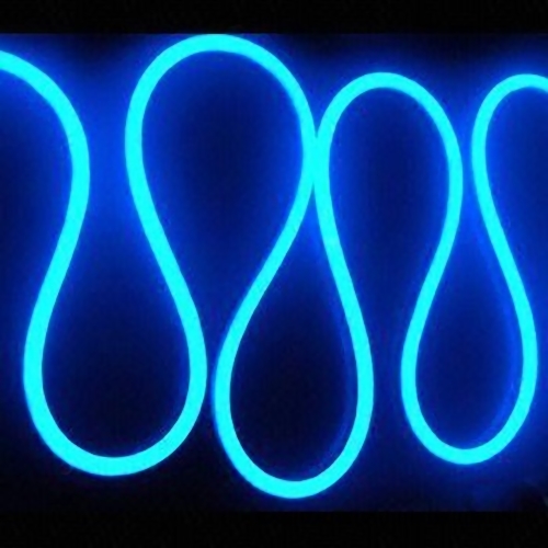 Neon Flex Ledstrip 230V - Blauw - Dimbaar