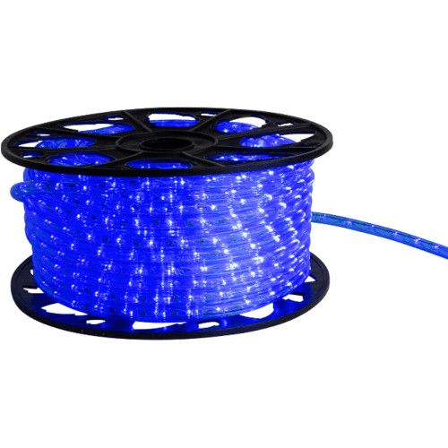 LED Lichtslang 230V Blauw 3,2W-m IP65 Ø13mm