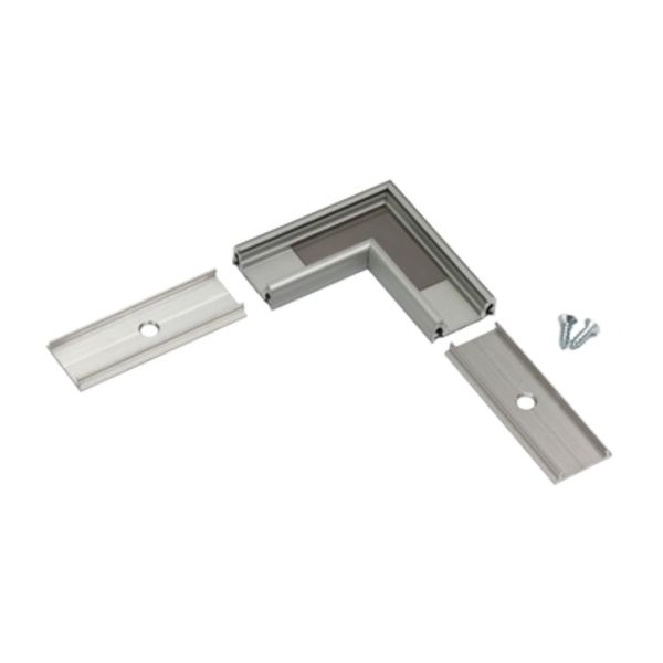 Hoekconnector Aluminium voor Surface 10 Ledstrip profielen