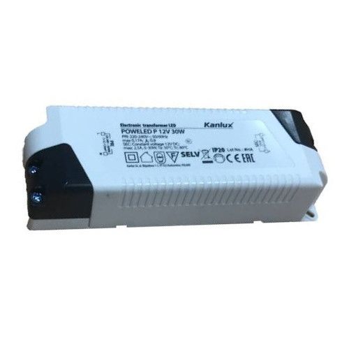 LED Trafo 0-30W - 12 Volt - 2,5A