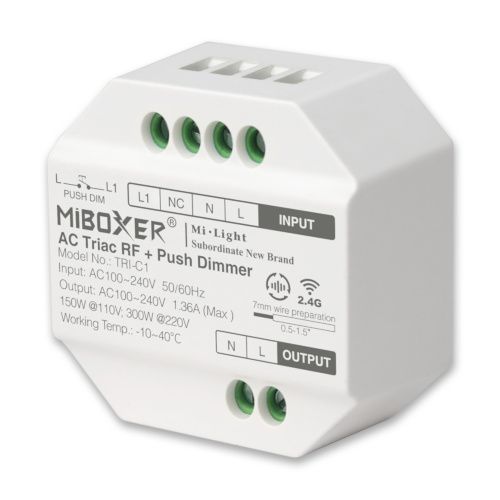 MiBoxer Dimmodule AC 230V Triac RF+Push Dimmer