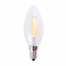 LED E14 4W Filament Kaarslamp