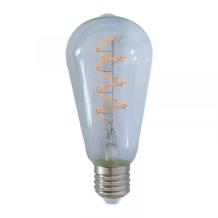E27 Led Curved Filamentlamp 4 Watt - 2200K