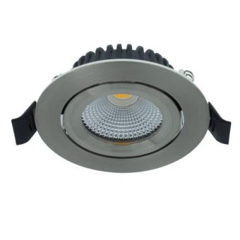 LED Inbouwspot Varda RVS Slimfit 5 Watt - Dim2Warm - IP44