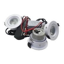 Set led inbouwspots 3 x 4 Watt inclusief trafo