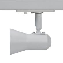 LED Railarmatuur met GU10 fitting - CONO Wit - 1-fase
