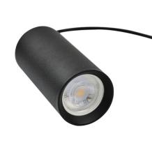 LED Rail Hanglamp met GU10 fitting - Zwart - 1-fase