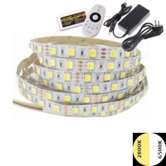 Ledstrip 24 Volt - CCT - Tinten Wit - 5 meter - IP65 - 60xSMD5050/m