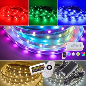 Ledstrip 24 Volt Digitale RGB + CCT - 5 meter - IP65 - 60xSMD5050/m