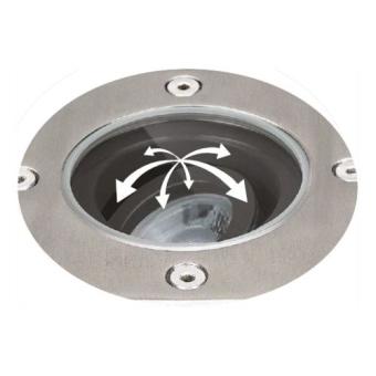 LED Grondspot Vierkant - Model Berg - Vervangbare GU10 Ledspot - Dimbaar