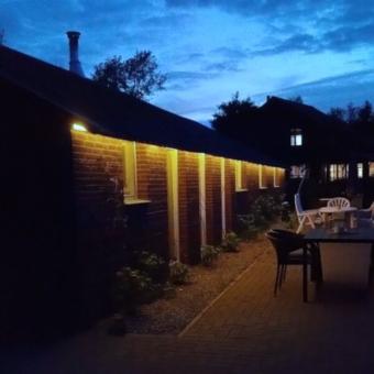 COB Ledstrip 230 Volt - Helder Wit 4000K - Per 10 cm inkortbaar - Dimbaar - IP65