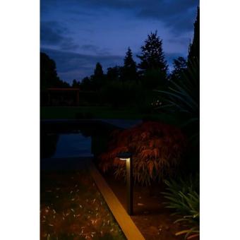 LED Solar Tuinlamp Palo Rond - PIR Sensor - 3000K - IP44 - 400 Lm