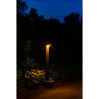 LED Solar Tuinlamp Palo Vierkant - PIR Sensor - 3000K - IP44 - 400 Lm