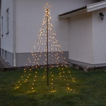 LED Buiten Kerstboom 235 cm - 420 leds - grondspies 