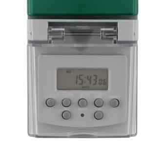 Digitale tijdschakelaar voor buiten - 8A - 1800W - IP44 - 24/7 programma