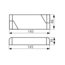 LED Trafo 60 Watt - 12 Volt - CV - 5A
