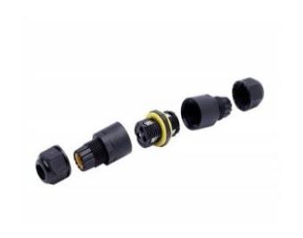 Kabelverbinder 3 polig - 0,5-0,75mm² - kabel: 4-8mm - IP68