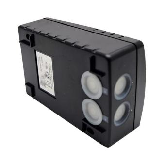 Schemerschakelaar met timerfunctie - 3-500 Lux - Zwart - 10A - IP44