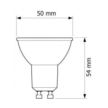 Philips LED GU10 Spot 3 Watt - 3000K - Dimbaar