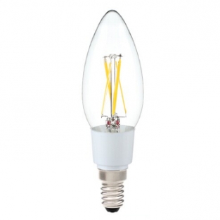 Led E14 - Filament kaarslamp - 3,5W 2700K