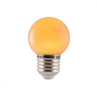 LED E27 1 Watt Oranje