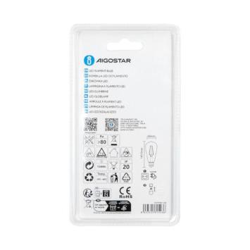 LED E27-ST64 Lamp met koperdraad - 1,2 Watt - 2500K
