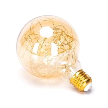 LED E27-G95 Lamp met koperdraad