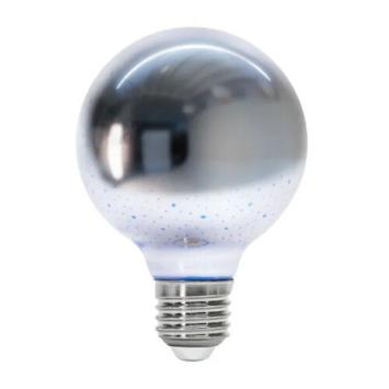 LED E27-G80 Filamentlamp - 3D Vuurwerk - 2 Watt - Ø80x114mm