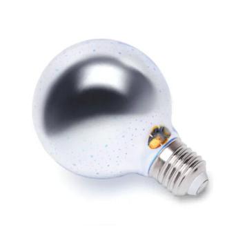 LED E27-G80 Filamentlamp - 3D Vuurwerk - 2 Watt - Ø80x114mm