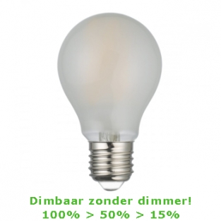 LED E27-A60 Filament - Zelf dimmend!