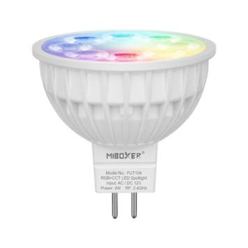 Slimme GU5.3 Ledspot 4 Watt - RGB+CCT - MiBoxer