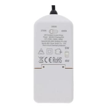 LED Inbouwspot Varda Slimfit 4-6 Watt - Wit - CCT - Dimbaar - IP65