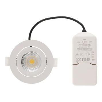 LED Inbouwspot Varda Slimfit 4-6 Watt - Wit - CCT - Dimbaar - IP65