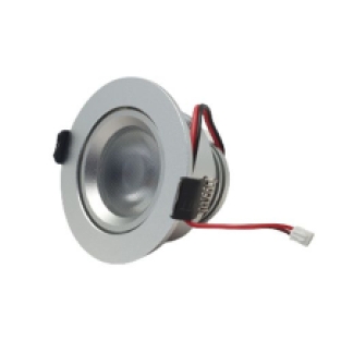 Led inbouwspot Aluminium 4 Watt - 2700K - Dimbaar - met trafo