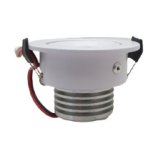 Led inbouwspot Wit 4 Watt - 2700K - Dimbaar - met trafo